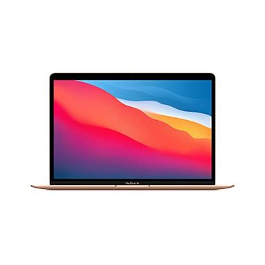 Ordinateur portable Apple MacBook Air 2020 : puce Apple M1, écran Retina 13", 8 Go de RAM, stockage SSD 256 Go, clavier rétroéclairé, caméra FaceTime HD, Touch ID - or