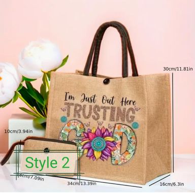 Bible verse Tote Bag