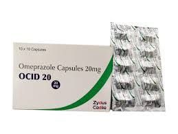 Omeprazole Ocid 20mg 10x10 Cap