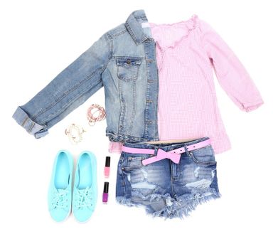 Ensemble Jacket Jeans et Culotte