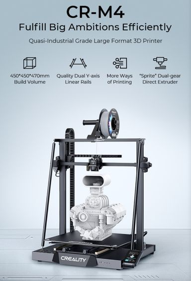 Creality CR-M4 - Impressora 3D FDM