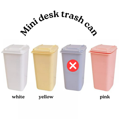 Mini Desk Trash Can