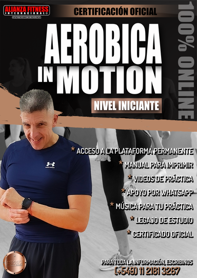 Certificación "AERÓBICA IN MOTION - Nivel I"