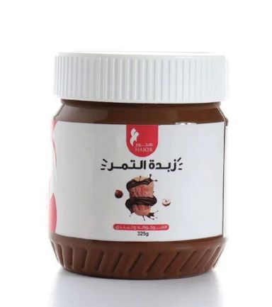 HAJOR DATE BUTTER CHOCOLATE & HAZELNUT 325GM