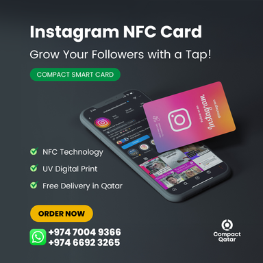 Instagram NFC Card – Increase your followers