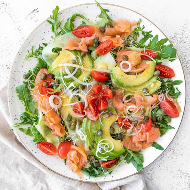 Smoked Salmon Salad