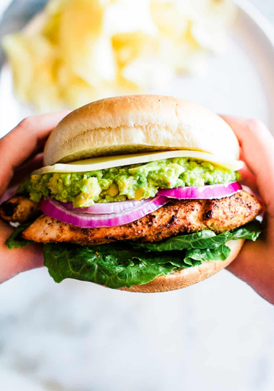 Chicken Breast Burger