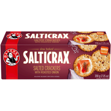 Salticrax Salted Crackers 200g Assorted