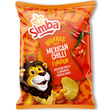 Simba Mexican Chilli Chips 120g