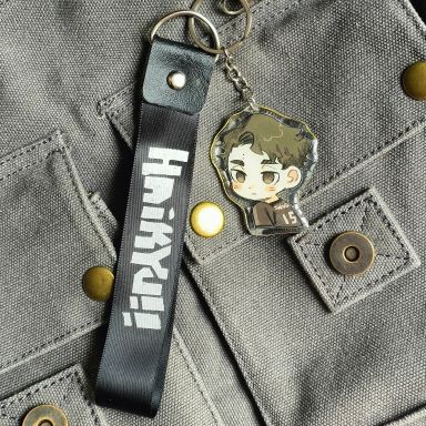 Sakusa- haikyuu keychain