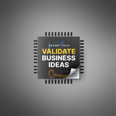 Validate business Ideas - Prompts