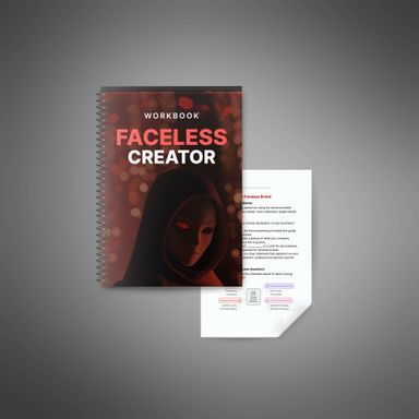 Faceless Creator - Workbook