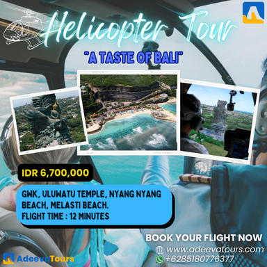 A Bird’s-Eye View of Bali: Helicopter Tours