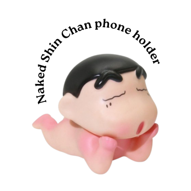 Naked Shin Chan Phone Holder