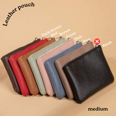 Leather Pouch - Medium