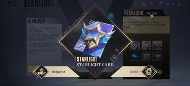 Starlight card