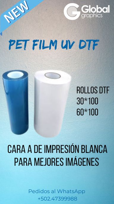 Pet Film DTF UV 30*100 KIT A+B 