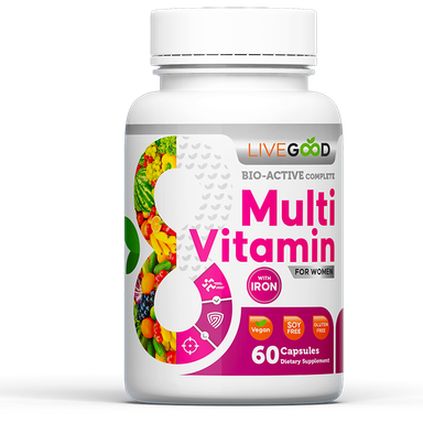 Bio-Active Complete Multi-Vitamin for Women with Iron