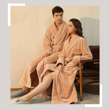 Soft Almond Bathrobe 