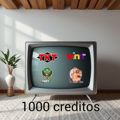 1000 creditos