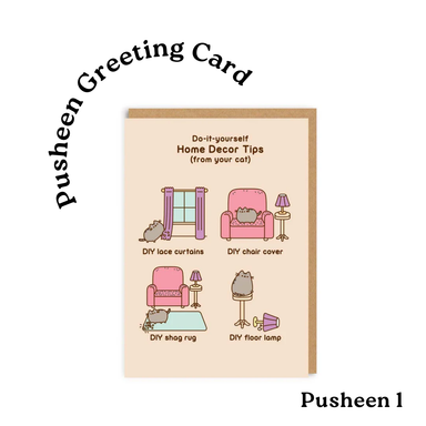 Pusheen Greeting Card