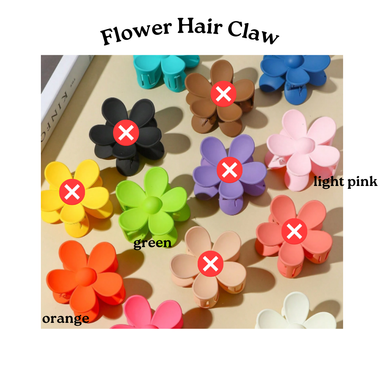 Flower Hair Claw