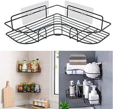 Stainless Steel Bathroom Corner Shelf.