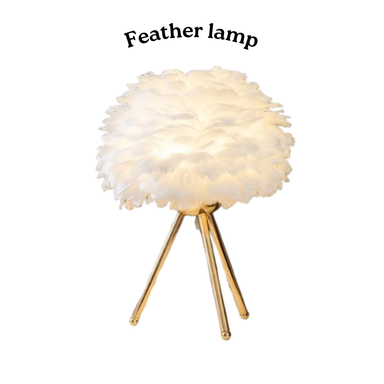 Feather Lamp