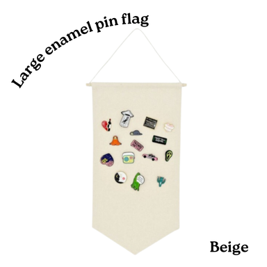 Enamel Pin Flag - Large