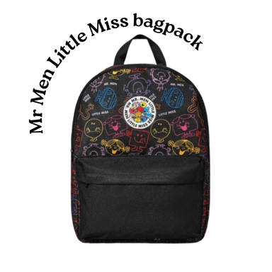 Mr Men Little Miss Bagpack