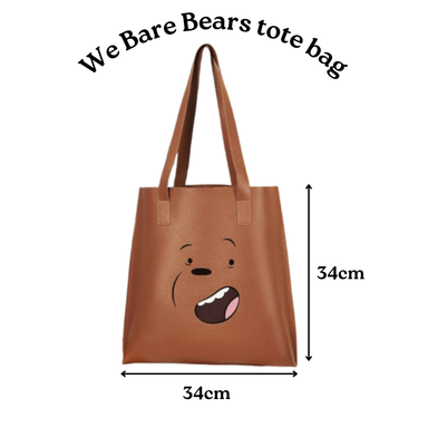 We Bare Bears Tote Bag