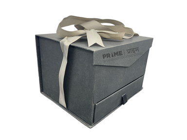 Black Designed Hardpaper Gift Box with Secret Drawer