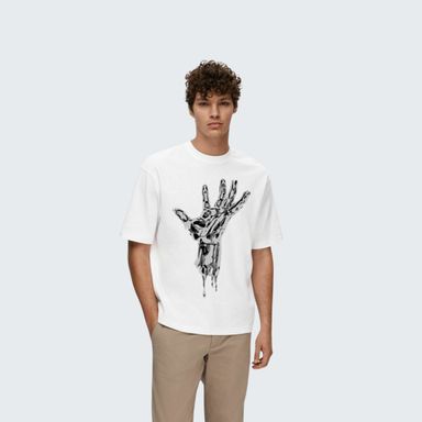 Graphite hand KRAFT Tee