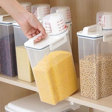 It's Homey SmartStorage Canister | Kitchen Moisture-proof, Insect-proof & Dust-proof Sealed Canister