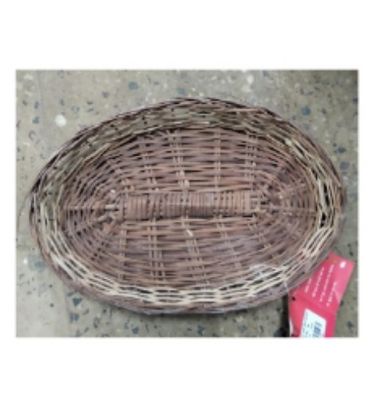 BKT0198 Oval Rattan Basket 38 X 32 X 10