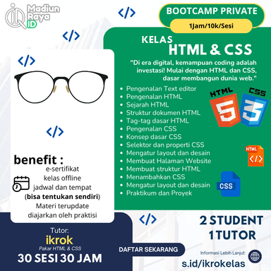 Pelatihan HTML CSS