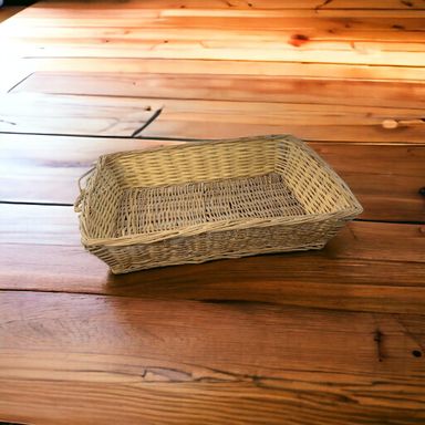 Rattan Rectangle Basket 50x38x8