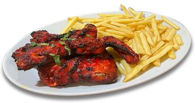 Chicken Sekela (Half Chicken) with Chips