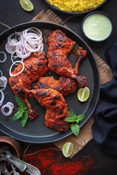 Chicken Sekela (Full Chicken) with Chips