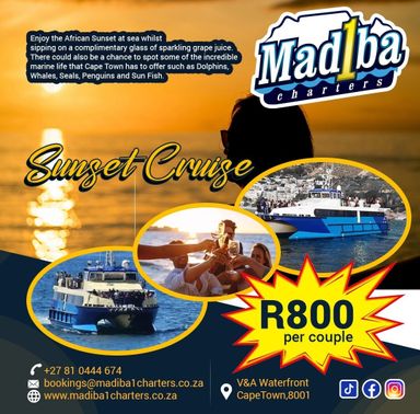 Sunset cruise per couple  2 pax 