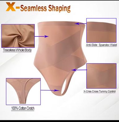 THONG SHAPER TUMMY CONTROL GIRDLE BUTT LIFTER