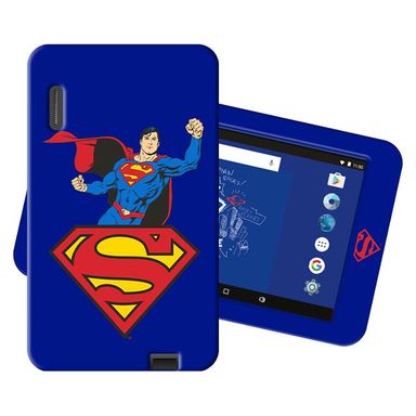 Tablette eSTAR HERO Kids avec étui en silicone SUPERMAN (7 pouces, 2 Go de RAM + 16 Go de stockage)