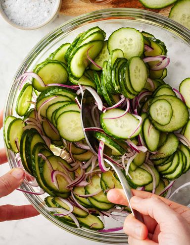 Cucumber salad 