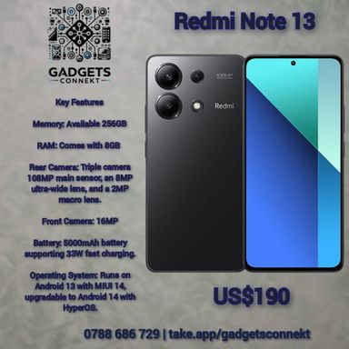 Redmi Note 13-256/8