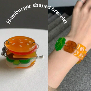 Hamburger Shaped Bracelet