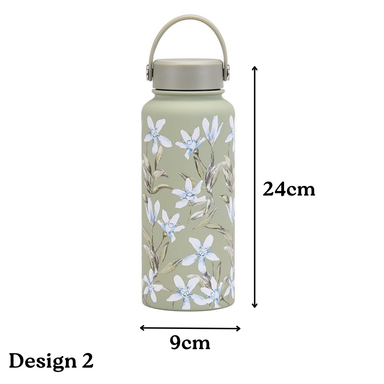 1L Printed Stainless Steel Bottle