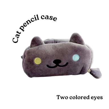 Cat Plush Pencil Case