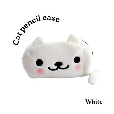 Cat Plush Pencil Case