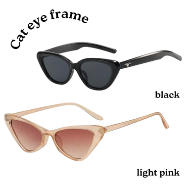 Cat Eyed Frame Glasses