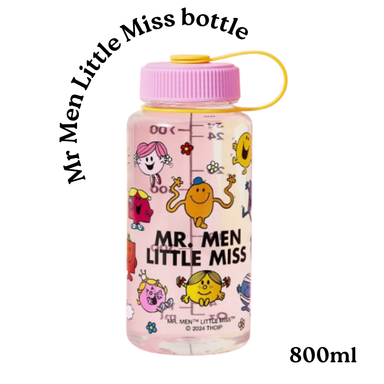 Mr Men Little Miss Bottle 800ml